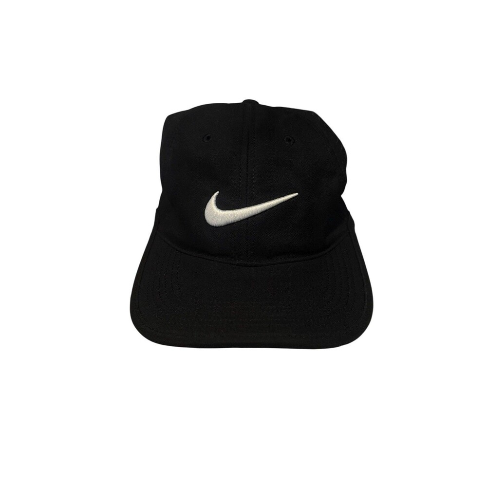 Nike Embroidered Swoosh Black Dri-Fit ADV Lightweight Hat OSFA